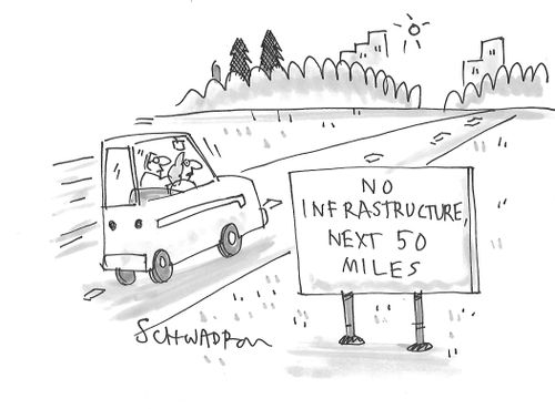 No Infrastructure Next 50 Miles