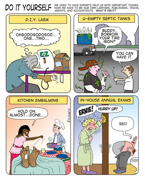 DO IT YOURSELF - Four new jobs we'll all have to do ourselves