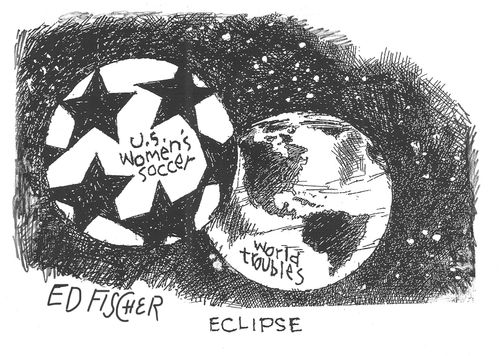 US Women's Soccer/World Troubles,