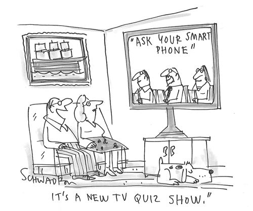 "It's a new tv quiz show."