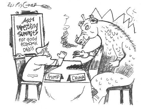 Arm Wrestling Summit: For Good Economic Deals