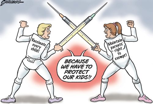 "Because we have to protect our kids!!"