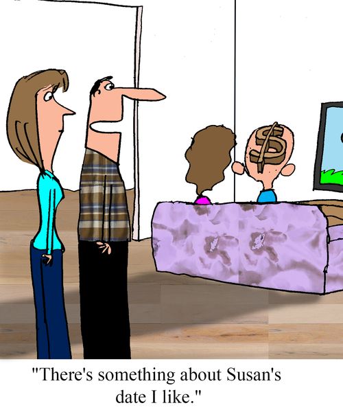 "There's something about Susan's date I like."