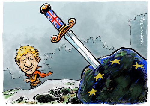 The new king of England