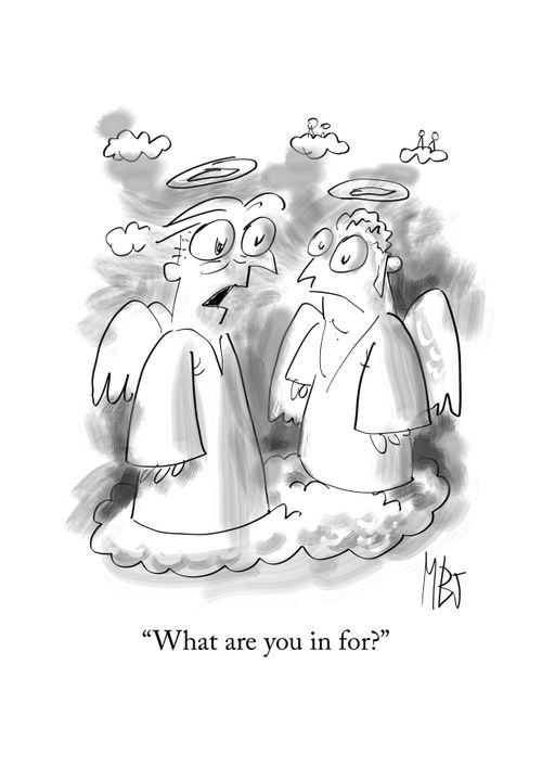 "What are you in for?"