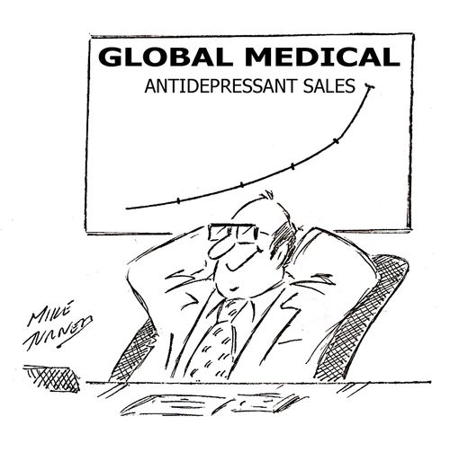 Global Medical Antidepressant Sales