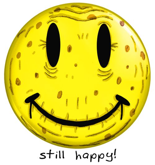 Old Smiley. . . Still Happy.
