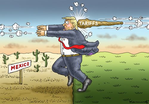 Trump Threatens Mexico Tariffs