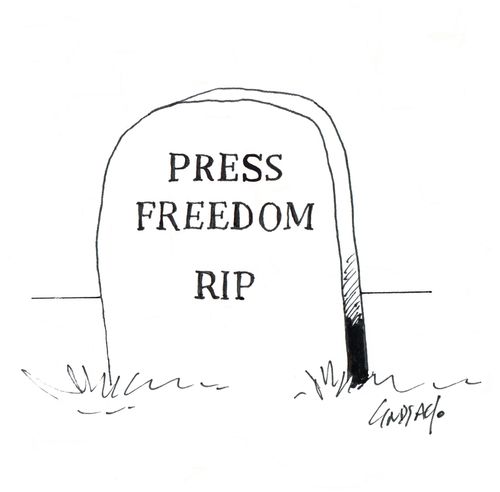 Press freedom RIP