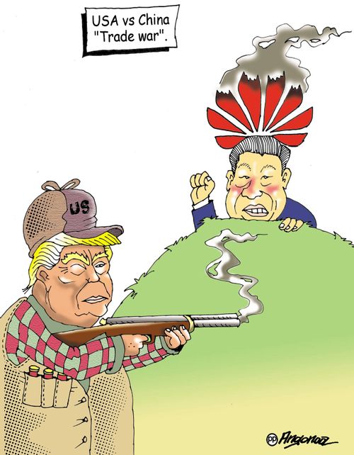 USA vs China 'Trade War'.