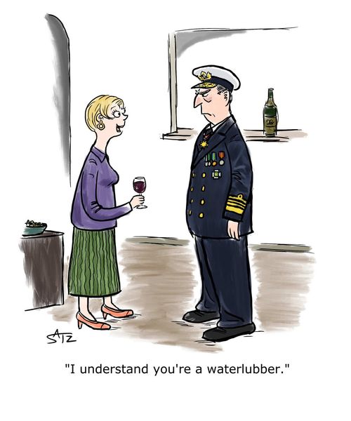 "I understand you're a waterlubber."
