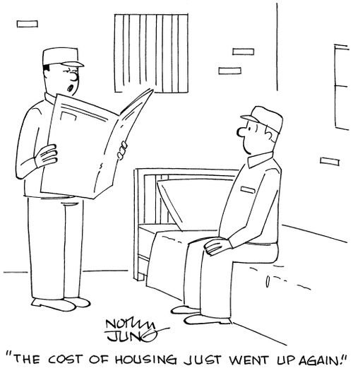 "The cost of housing just went up again."