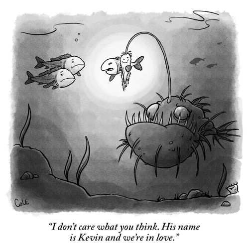 "I don't care what you think. His name is Kevin and we're in love."