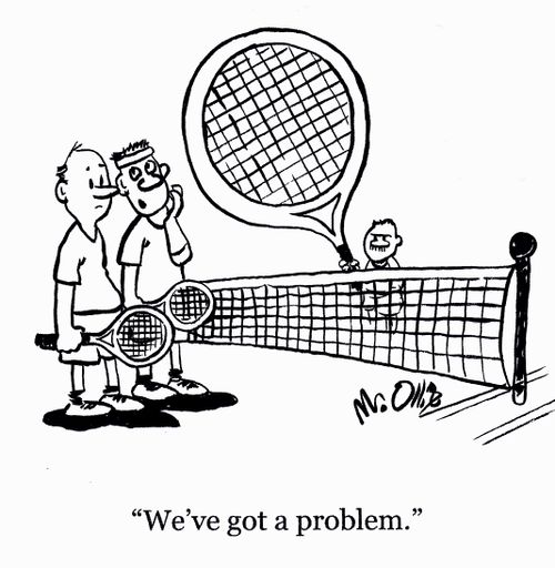"We've got a problem."
