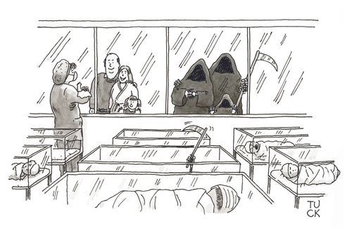 Grim Reaper - Hospital nursery