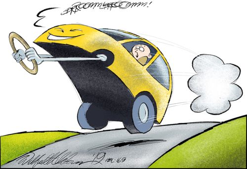 The autonomous automobile. 