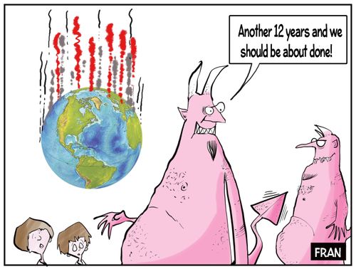 "Another 12 years and we should be about done."