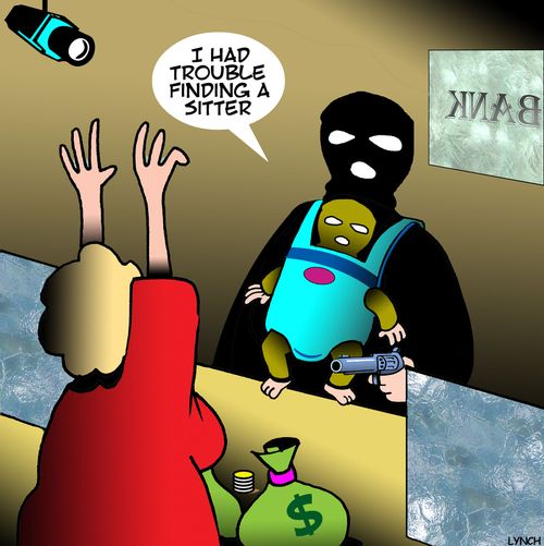 "I had trouble finding a sitter."