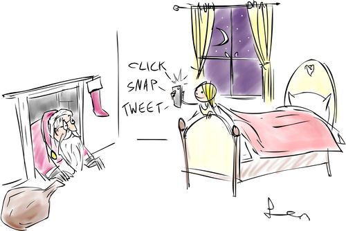 Santa tweet