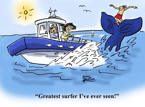 "Greatest surfer I've ever seen!"