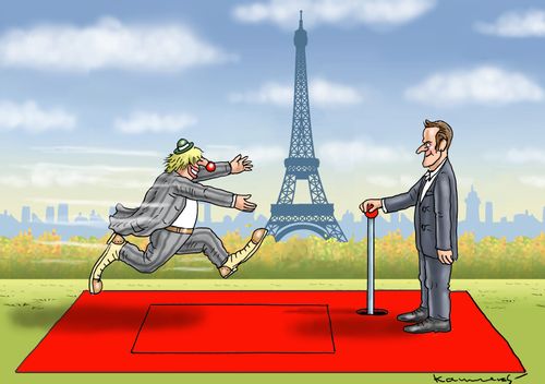 Boris Visits Macron