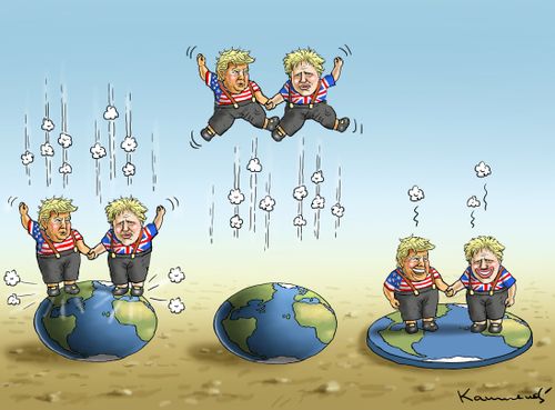 Boris and Trump