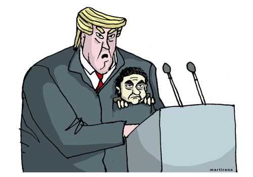 Trump and Bolsonaro in UN