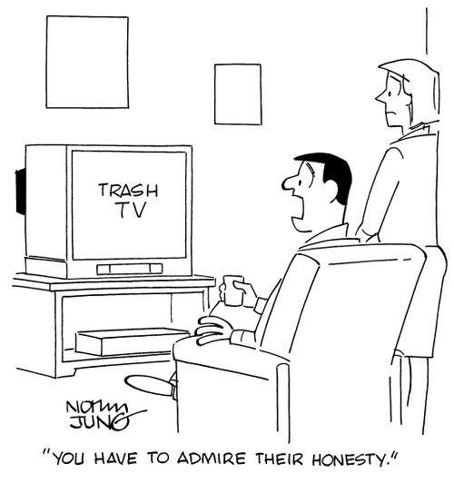 "You have to admire their honesty."
