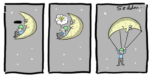 Moon Parachute