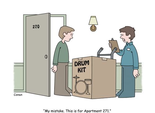 "My mistake. This is for Apartment 271."