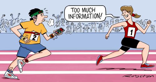 "Too much information."