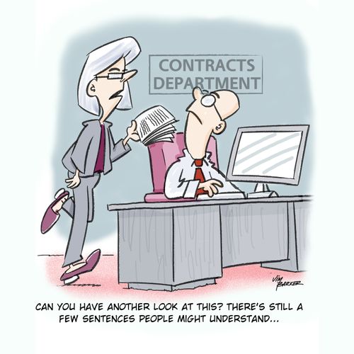 "Can you have another look at this? There's still a few sentences people might understand..."