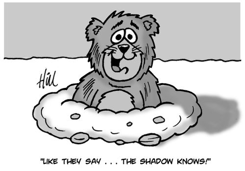 "Like they say. . . the shadow knows!"