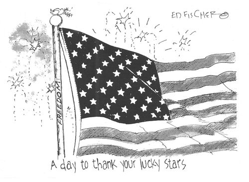 A day to thank your lucky stars.