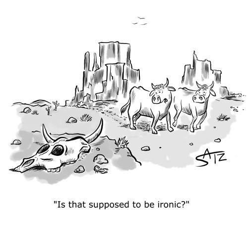 "Is that supposed to be ironic?"