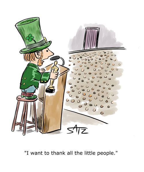 "I want to thank all the little people."