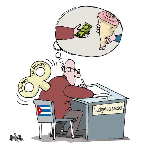Wage increase in Cuba