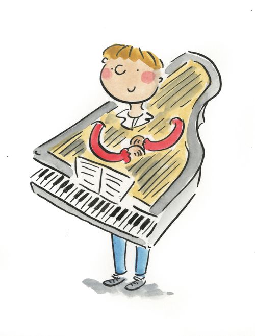 Piano costume