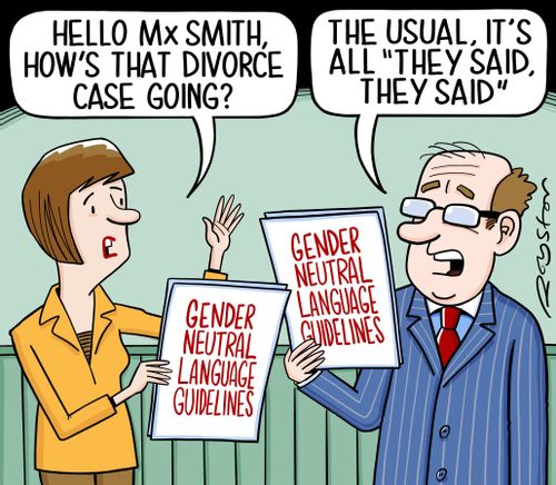 "Hello Mx Smith, How's that Divorce case going?"