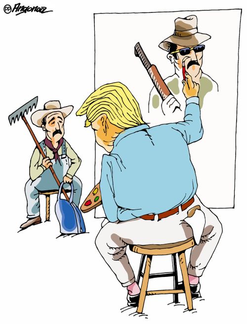 Trump's portrayal of immigrants