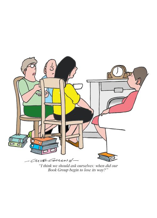 "I think we should ask ourselves: when did our Book Group begin to lose its way?"