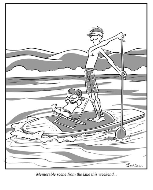 Memorable scene from the lake this weekend. . .