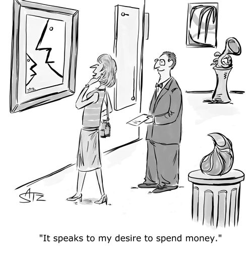 "It speaks to my desire to spend money."