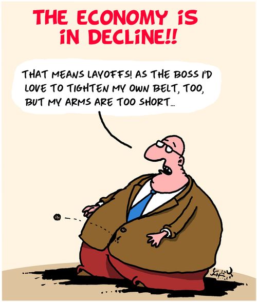 The Economy is in Decline!!