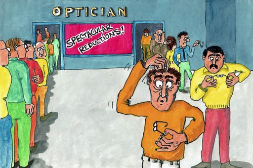 Optician: Spectacular Reductions!