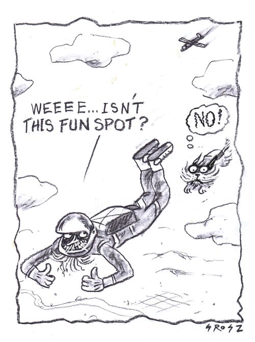 "Weeee. . . isn't this fun spot?"