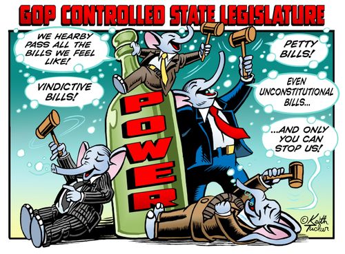 GOP Controlled State Legislatures!