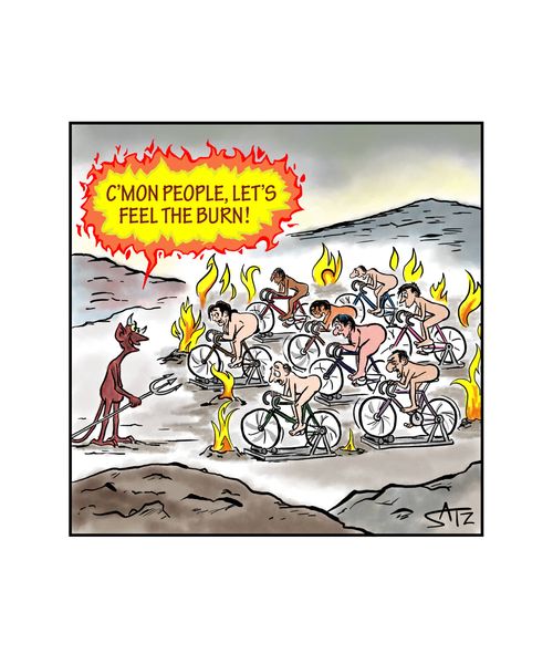 "C'mon people, let's feel the burn!"