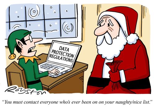 "You must contact everyone who's ever been on your naughty/nice list."