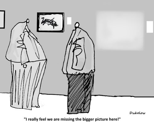 "I really feel we are missing the bigger picture here!"
